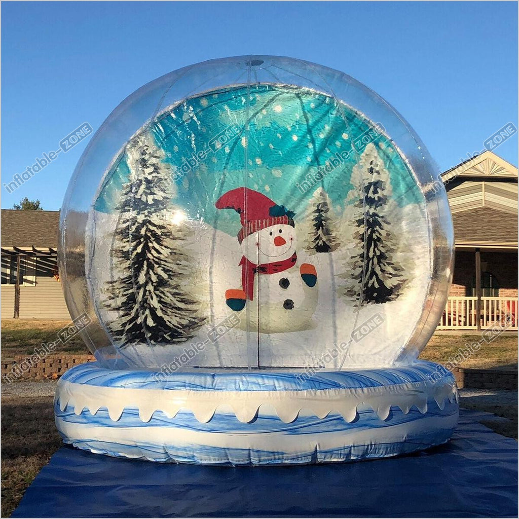 Snow Globe Inflatable Decoration Christmas Decoration Exhibition