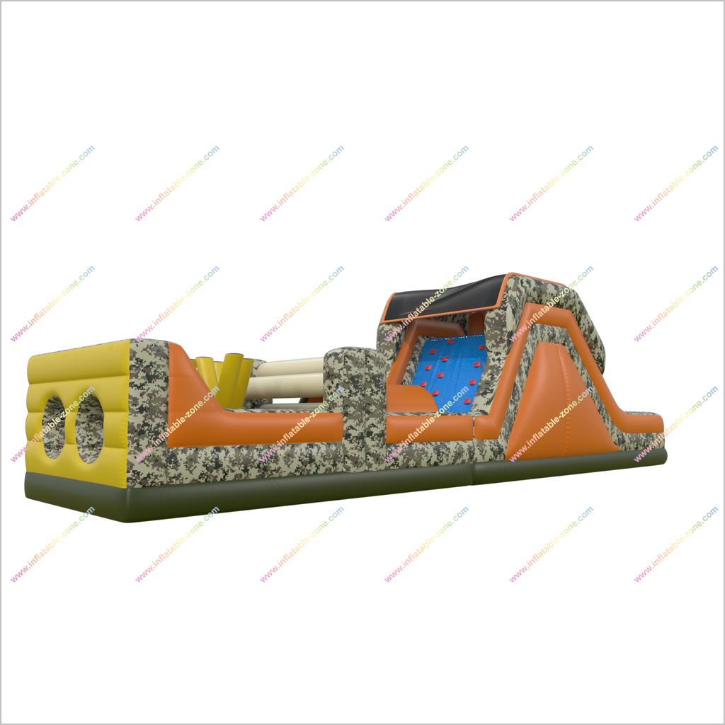 Army Assault Course Hire Adrenaline Rush Inflatable Obstacle Courses F