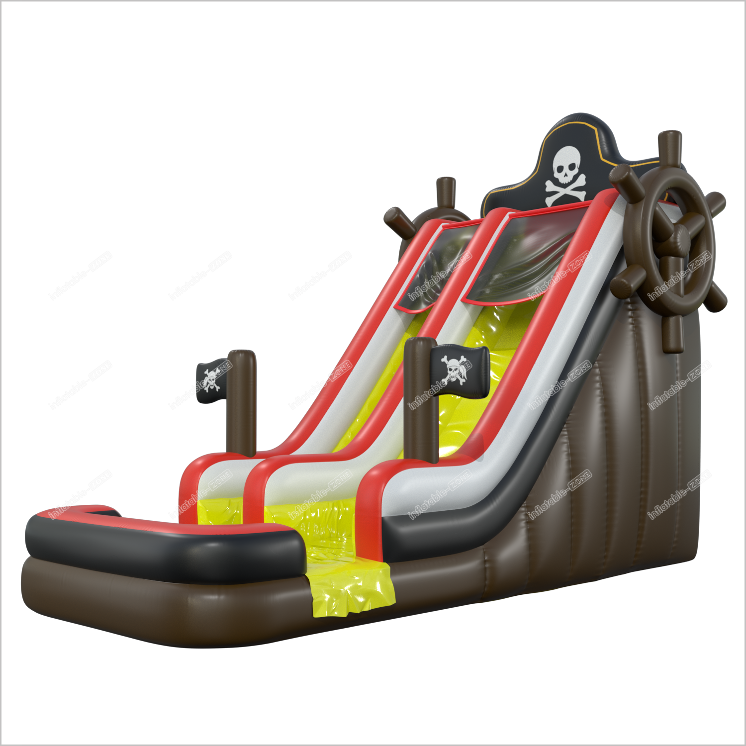 Inflatable Pirate Water Slide Fun Time Entertainment Inflatable Slide