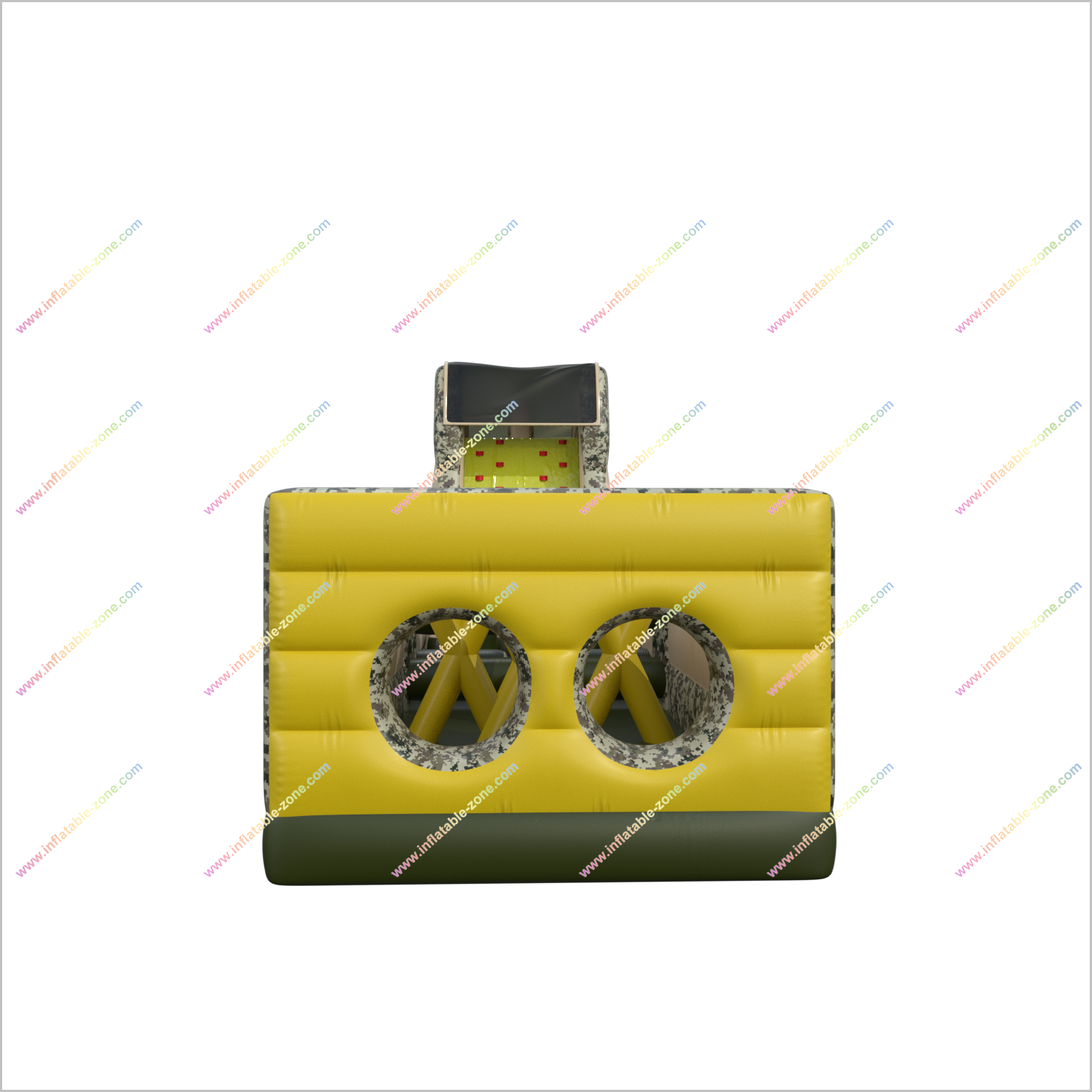Army Inflatable Assault Course Army Inflatable Assault Course Inflatable Obstacle Race Commercial ...