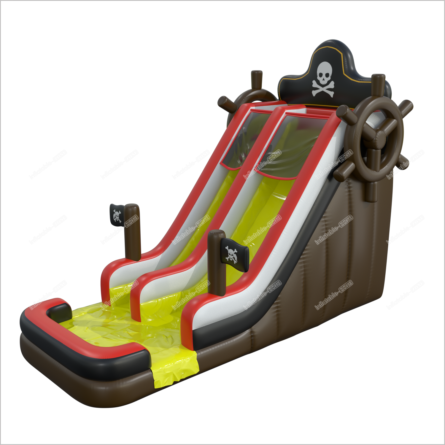 Inflatable Pirate Water Slide Fun Time Entertainment Inflatable Slide