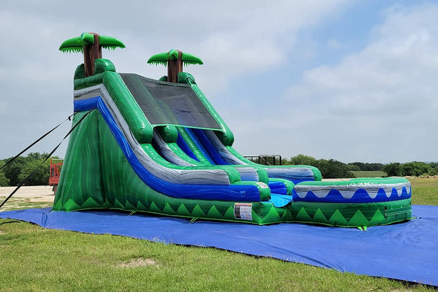 Water Slide Bounce House Commercial Inflatable Slides Clearance Happy Inflatable  Giant Pool Affordable