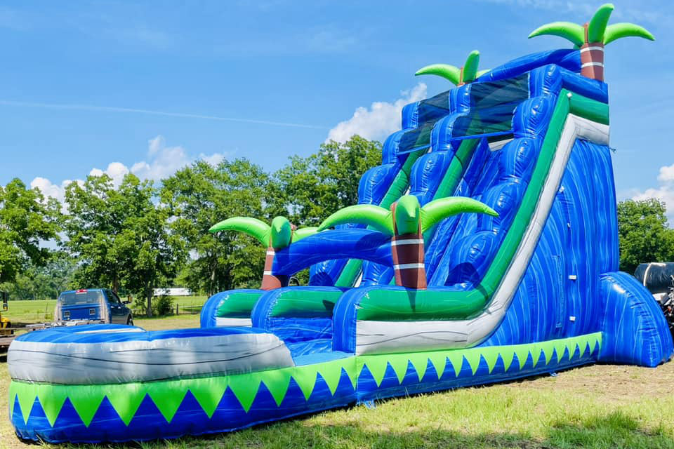 Inflatable Water Slide Jumper Blow Up Water Slide And Pool Inflatable Slides Jump Bouncer Nearby