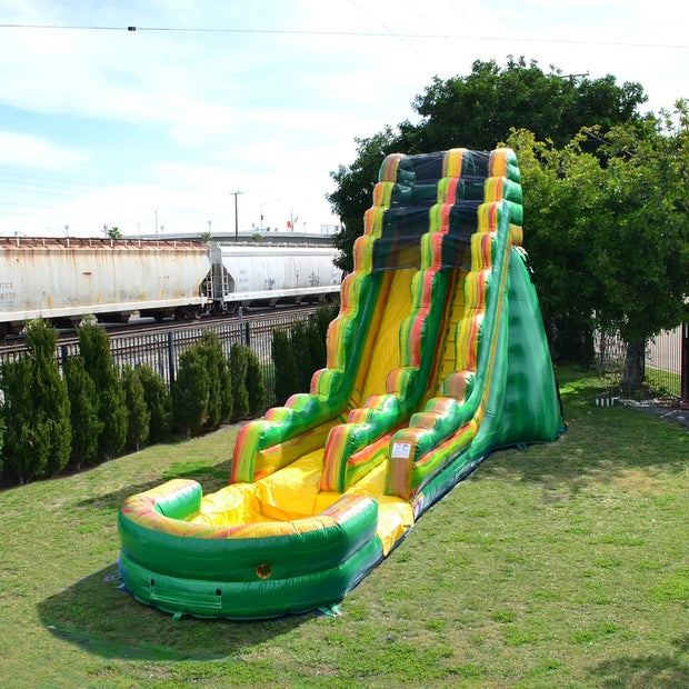 Blow Up Near Me Water Slide Trampoline Splash Blast Bounce House Happy Inflatable  Air Slides Adults