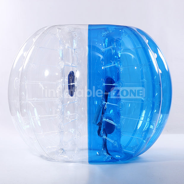 5 Blue.5 Red 1.5M Dia PVC Bubble Soccer Bumper Ball For Team Play,1 Air Pump