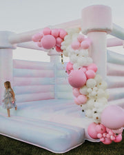 Pastel Color Wedding Jumping House Party Bounce House