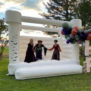 White Bounce House For Halloween Party