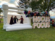 White Bounce House For Halloween Party