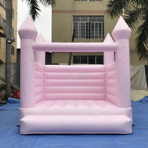 Pastel Pink Wedding Bounce Castle, Wedding Bouncy House