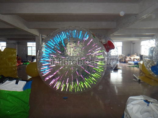 PVC Light Inflatable Glow Zorb Ball, Light Zorb Balls