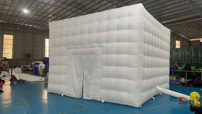 LED light inflatable discos inflatable nightclub inside tent blow up nightclub