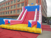blue inflatable pvc slide,inflatable dry slide slip,exciting inflatable slide