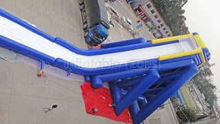 Super Long Awesome Inflatable Water Slide, Giant Inflatable Slide And Slip