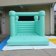 Mint green wedding jumping castle, inflatable wedding bouncy castle