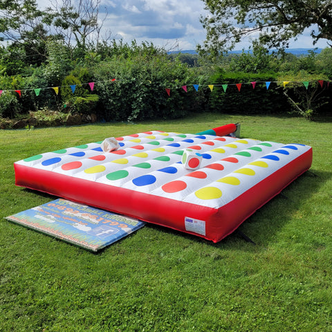 Inflatable Twister Games Bed, Giant Inflatable Twister Mattress