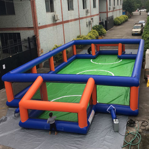 Inflatable Football Ball Field, Inflatable Sports Game Arena