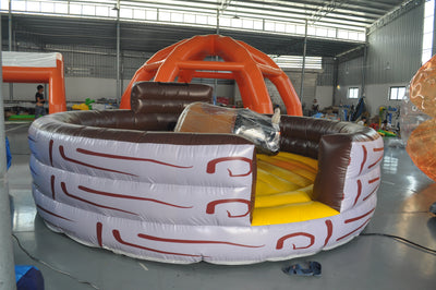 Amusement park inflatable rodeo bull inflatable mechanical bull