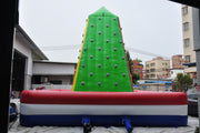 Inflatable climbing wall sports game bouncer house