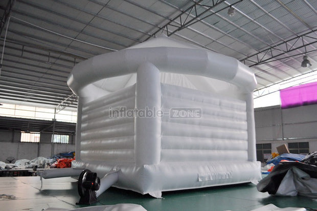 White Inflatable Castle Wedding Inflatable Bouncer Jumping Castle House