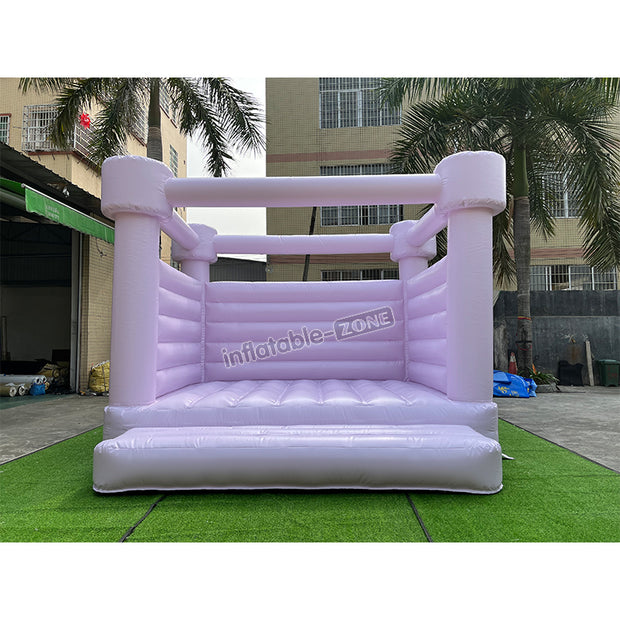 Commercial Custom Color Pastel Colour Bouncy Castle, Pastel purple  Bounce House For Party Rental