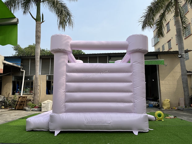 Pastel Purple wedding bounce house inflatable wedding jumping castle