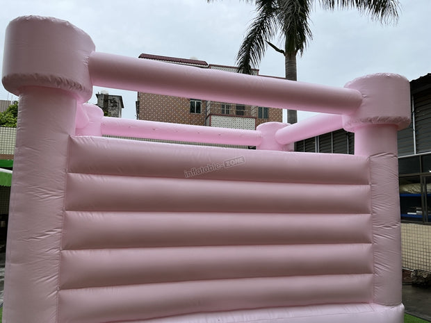pastel inflatable bouncy castle, pink bounce house on sale