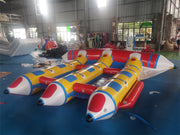 Commercial grade inflatable flying fish boat ,inflatable flying fish for sale