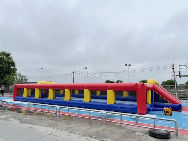 Inflatable football field, inflatable water soccer football field for outdoor