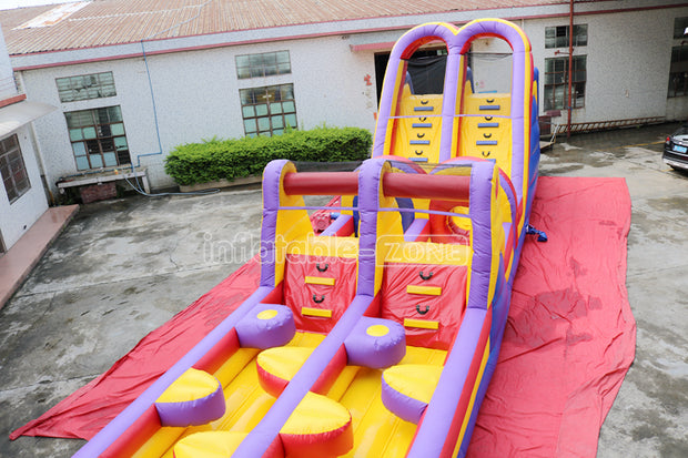 commercial inflatable obstacle course,\t inflatable gems adventure obstacle course