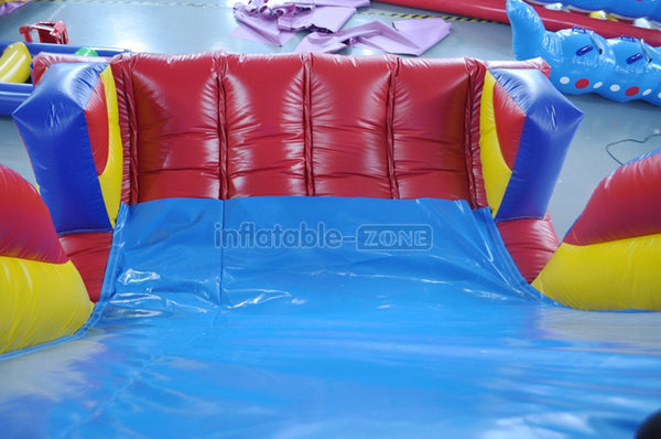 High quality inflatable bouncer obstacle course,jumping bouncy playground, Inflatable Bouncy Slide
