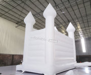 All white wedding house for decoration Inflatable Wedding Bounce Castle