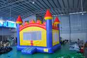 Kids party castle inflatable bouncer playing