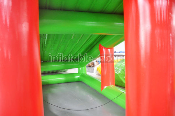 Inflatable small suspend water slide, water equipment floating slide
