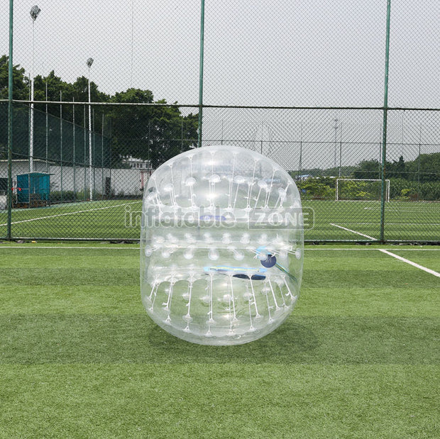 Transparent inflatable bubble football, clear inflatable bubble ball, inflatable human bubble ball