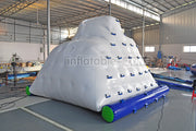 Inflatable water climbing iceberg floating climbing wall