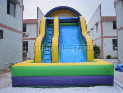 Inflatable bouncer inflatable slide, commercial colorful inflatable slide for kids