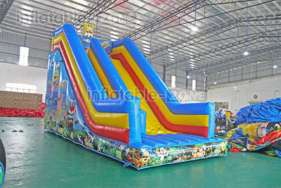 New design inflatable slide for climbing giant inflatable bouncer for adult and kids