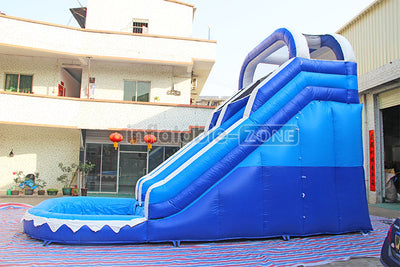 Hot selling bouncy castle giant inflatable slide giant inflat slide for kids and adult
