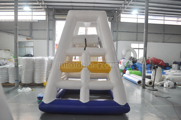 Aqua Sports inflatable floating slide , jungle joe with slide , water part water games