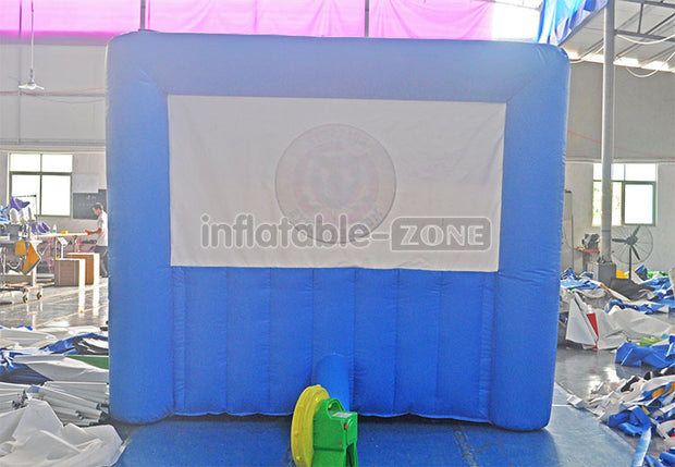 Shooting interactive archery hover sports game inflatable arched door