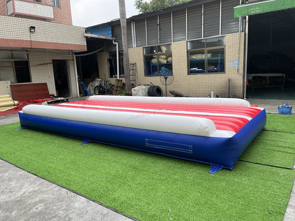 6m  inflatable  tumble track trampoline,air bouncer inflatable trampoline