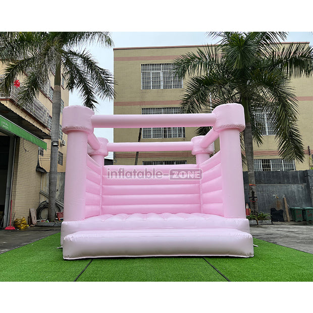 pastel inflatable bouncy castle, pink bounce house on sale