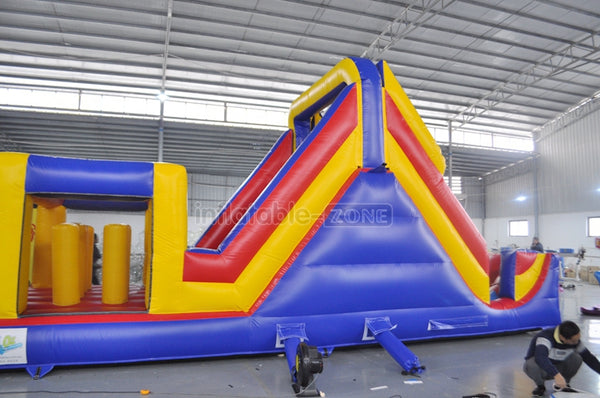 Funny large inflatable comb obstacle course party rentals Inflatable obstacle course for team events