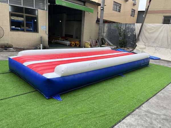 6m  inflatable  tumble track trampoline,air bouncer inflatable trampoline
