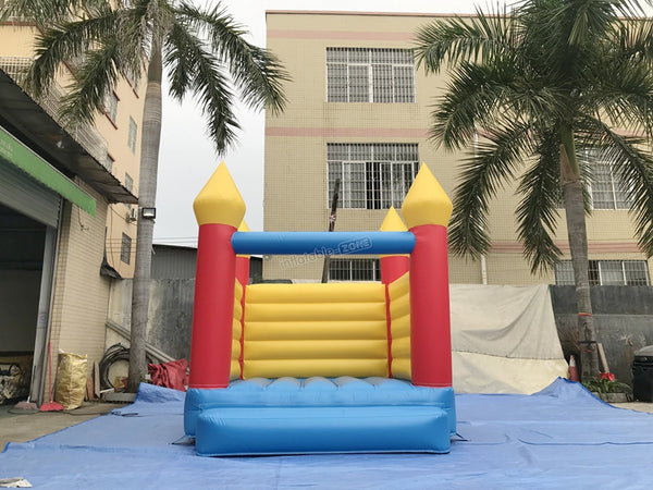 Colorful  inflatable moonwalk  jumper bouncer bouncy castle jumping commercial bounce house party