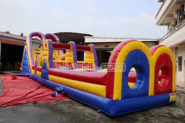 commercial inflatable obstacle course,\t inflatable gems adventure obstacle course