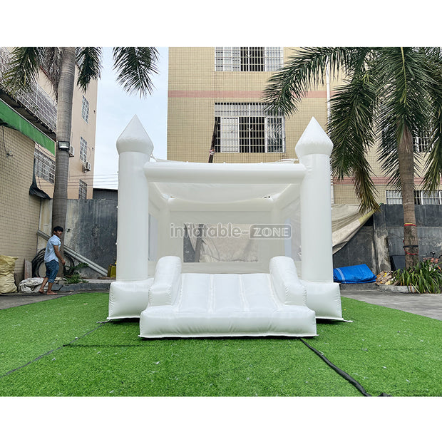 small size All White Bounce House,Bouncer Jumping Castle Inflatable,White Inflatable Bouncer