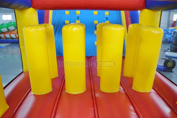 High quality inflatable bouncer obstacle course,jumping bouncy playground, Inflatable Bouncy Slide