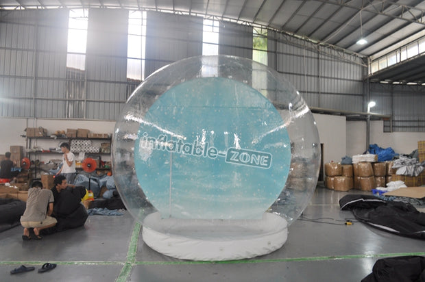 Christmas Human size inflatable snow globe hire