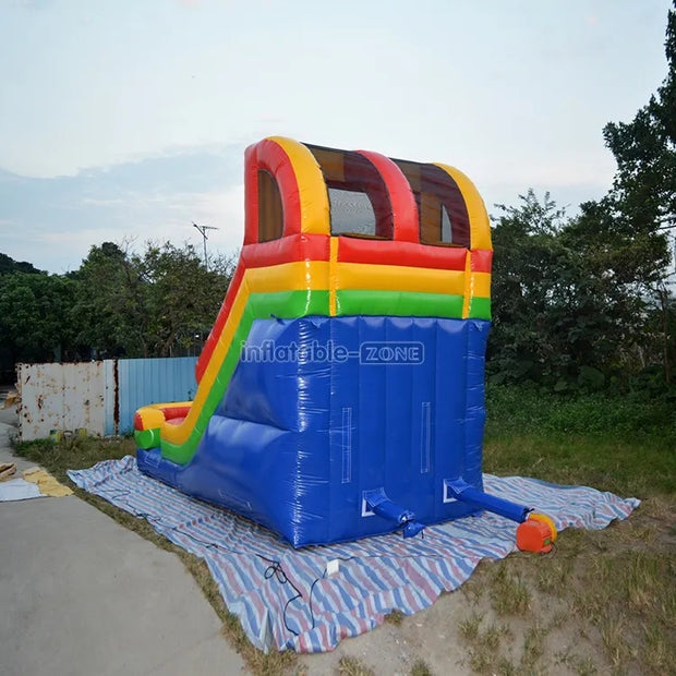 Commercial inflatable water slide with pool,inflatable bounce house with water slide adults